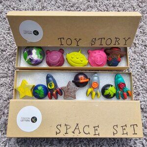 Set of 2 handmade crayon sets by Crayon Letters KC
